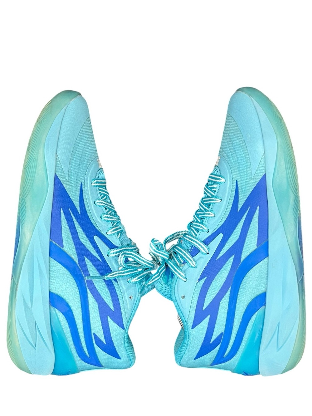 Puma MB.02 “Rookie of the Year” 2022 Men's LaMelo Ball ROTY Ultra Blue Atoll 9 - Picture 6 of 9
